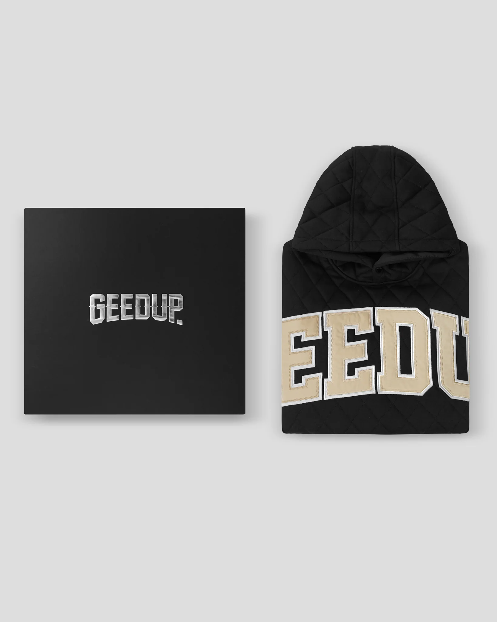 Team Logo Hoodie Black/Cream 2.0 - Image 8