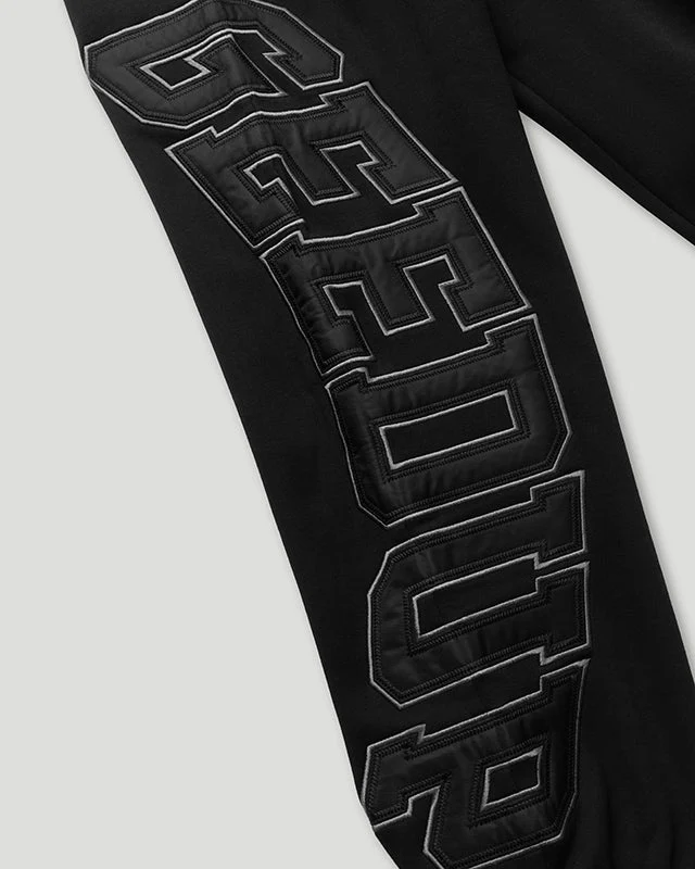 Team Logo x Irongate T Trackpant Black/White - Image 4
