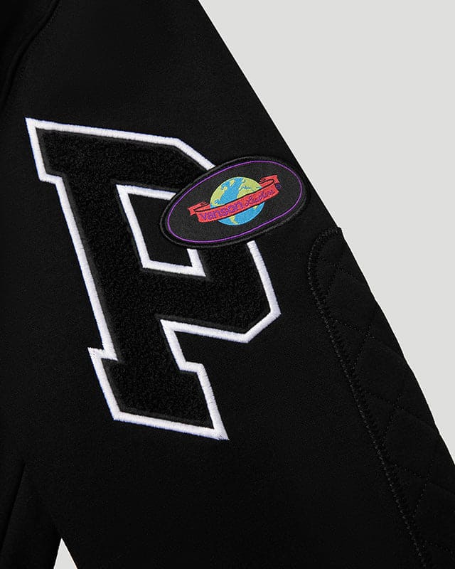 Team Logo x Vanson Hoodie Black - Image 5