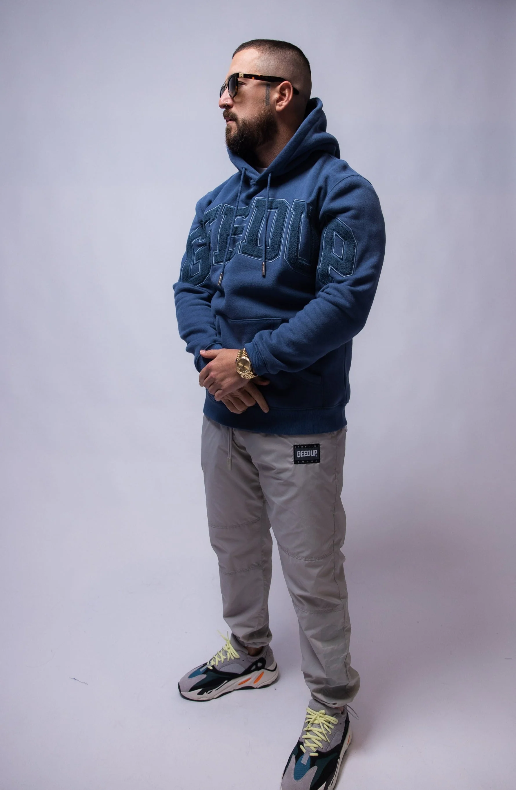 Tech Track Pants Grey - Image 5