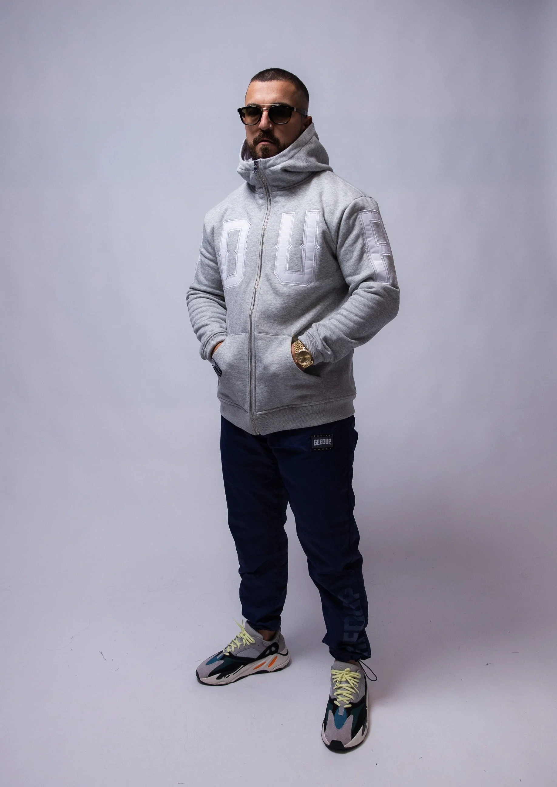 Tech Track Pants Navy - Image 5